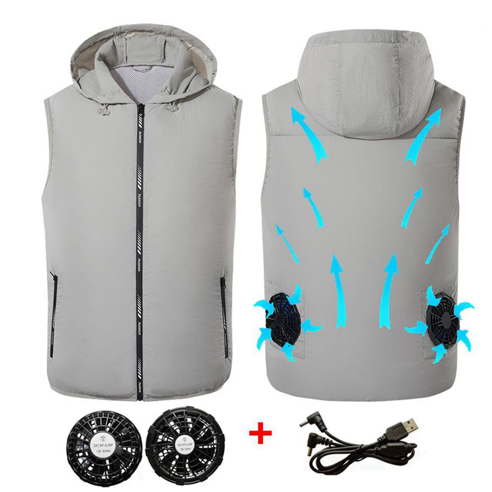 Outdoor Sport Brand Jacket - Kipas olahraga musim panas pria wanita