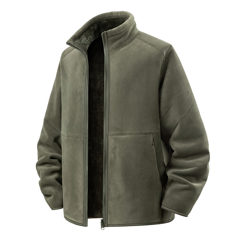 Outdoor Sport Brand Jacket - Jaket Penahan Angin Tebal Pria Musim
