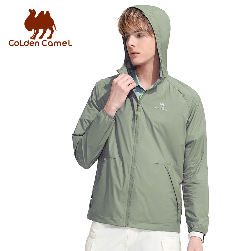 Outdoor Sport Coat - GOLDEN CAMEL Pakaian Tabir Surya Pria