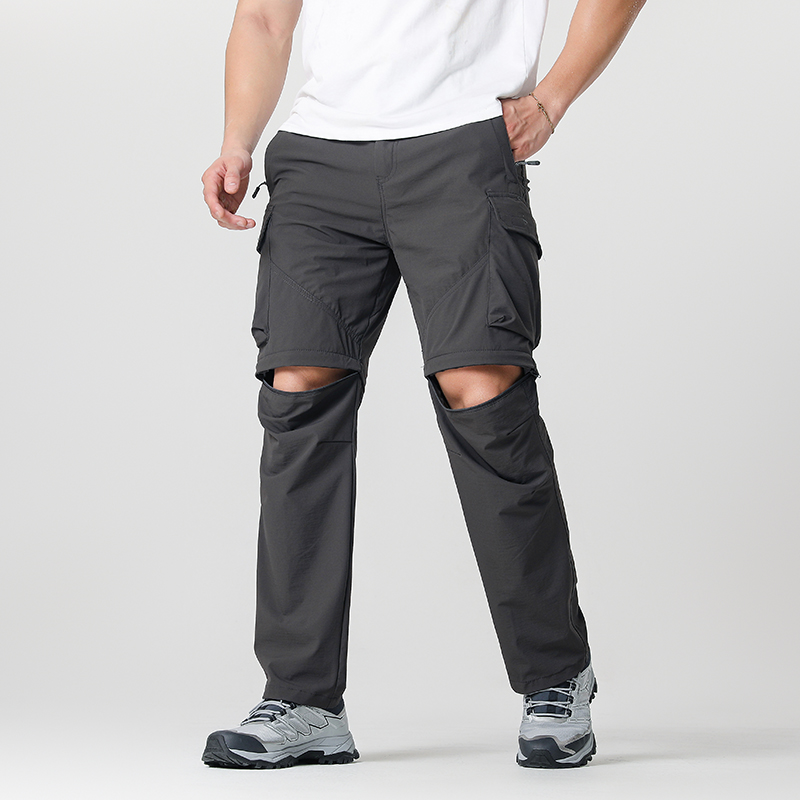 Outdoor Sport Hiking Pants - Celana Hiking Kargo Pria Convertible, Tahan