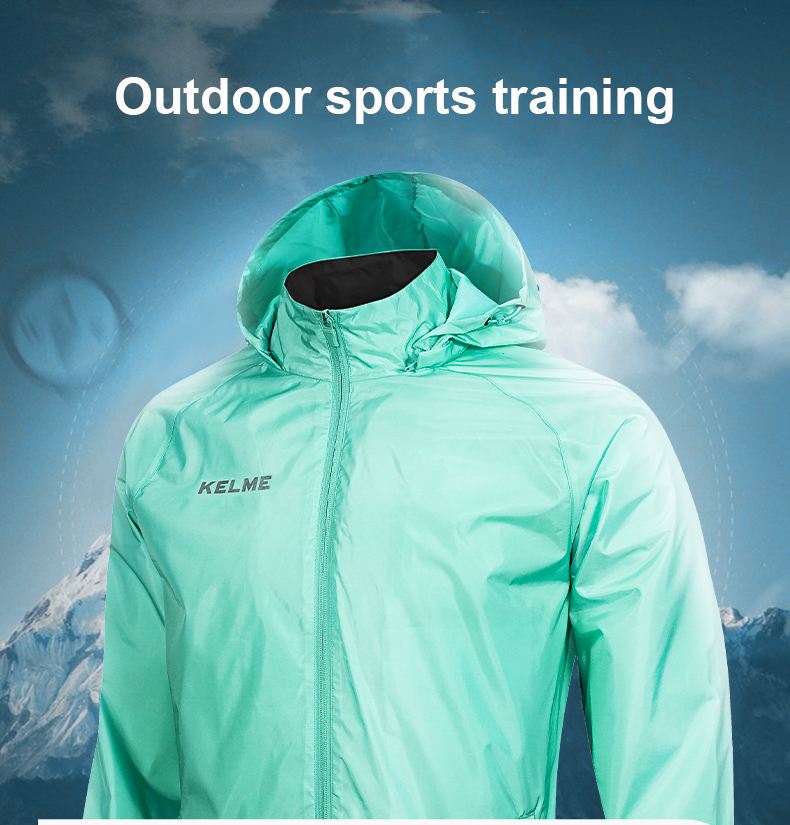 KELME Jaket Tahan Air Pria Jak - Outdoor Sport Coat ulasan dan harga