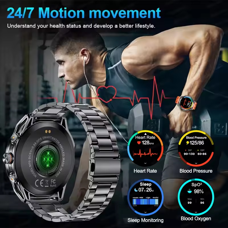 Jam Tangan Pintar T-Rex3 Ultra - Definition Of Outdoor Sport ulasan dan harga