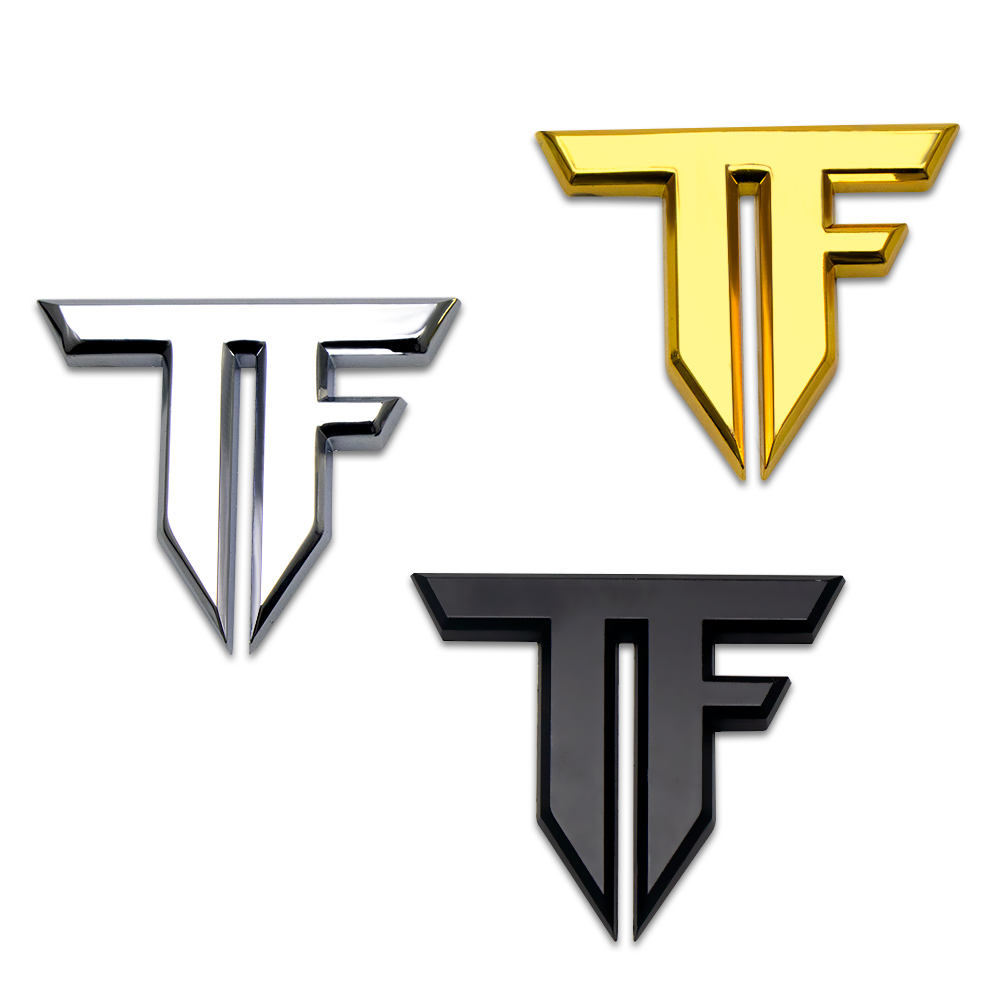 1 Buah Stiker Mobil Emblem TF  - Outdoor Sport Logo ulasan dan harga