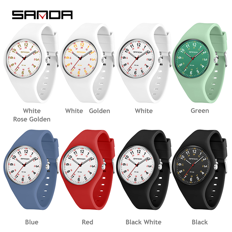 Sanda jam tangan kuarsa wanita - Outdoor Sport Watch ulasan dan harga