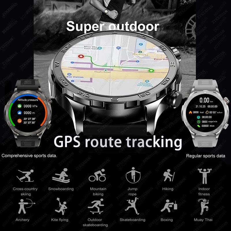 Jam Tangan Pintar GPS Baru unt - Outdoor Sport Day ulasan dan harga