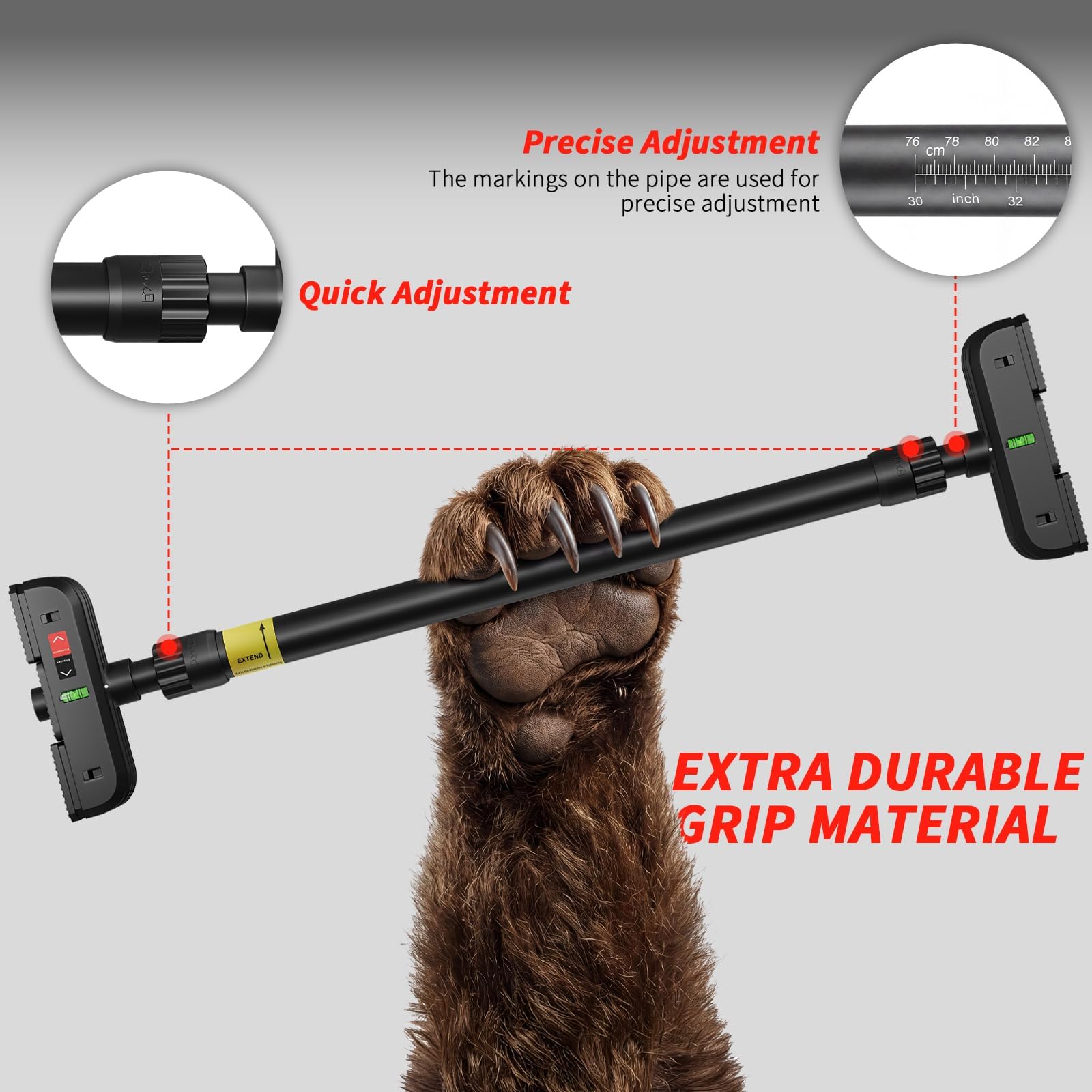 Bar Pull Up Pintu Tanpa Sekrup - Outdoor Sport Bar ulasan dan harga