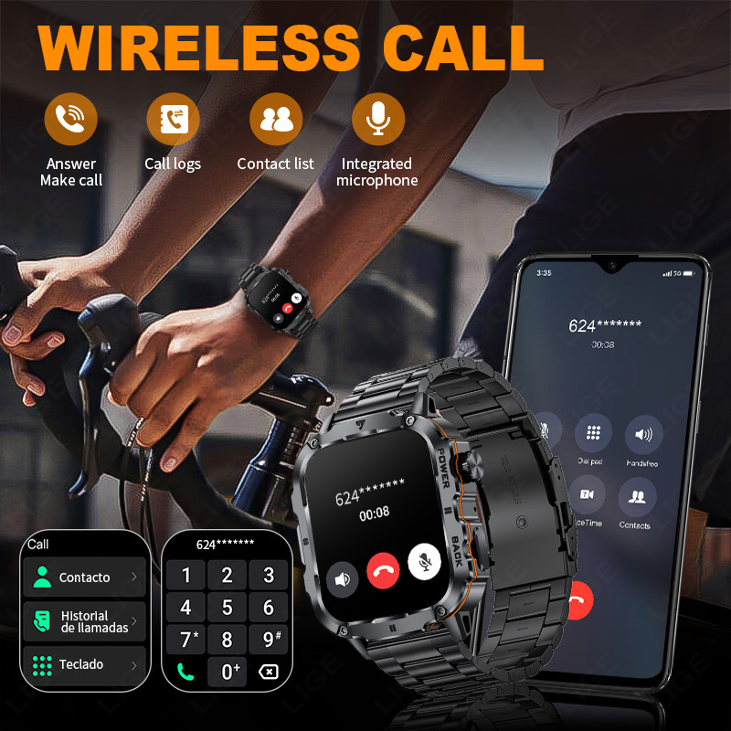 LIGE 2025 Jam Tangan Pintar Mi - Outdoor Sport Day ulasan dan harga