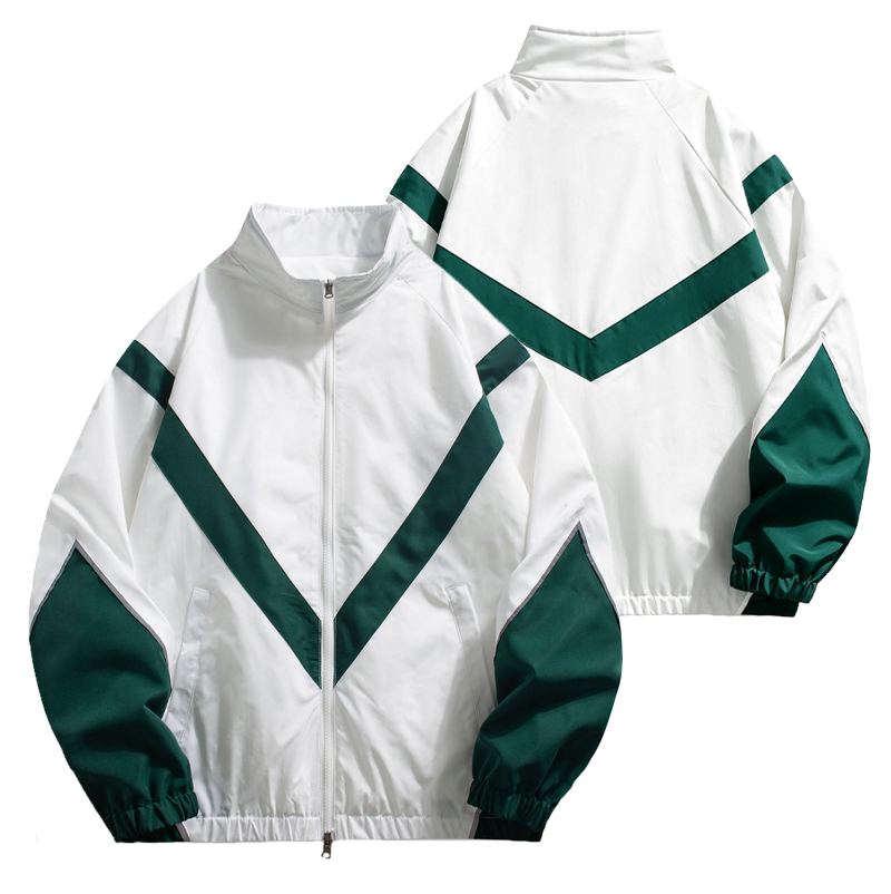 Jaket Balap Pria Berkerah Ting - Outdoor Sport Logo ulasan dan harga