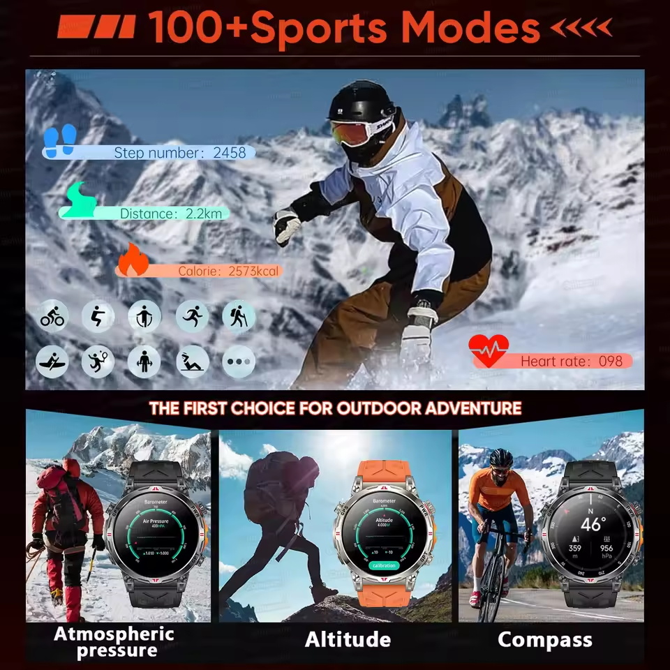 Jam Tangan Pintar GPS Militer  - Definition Of Outdoor Sport ulasan dan harga