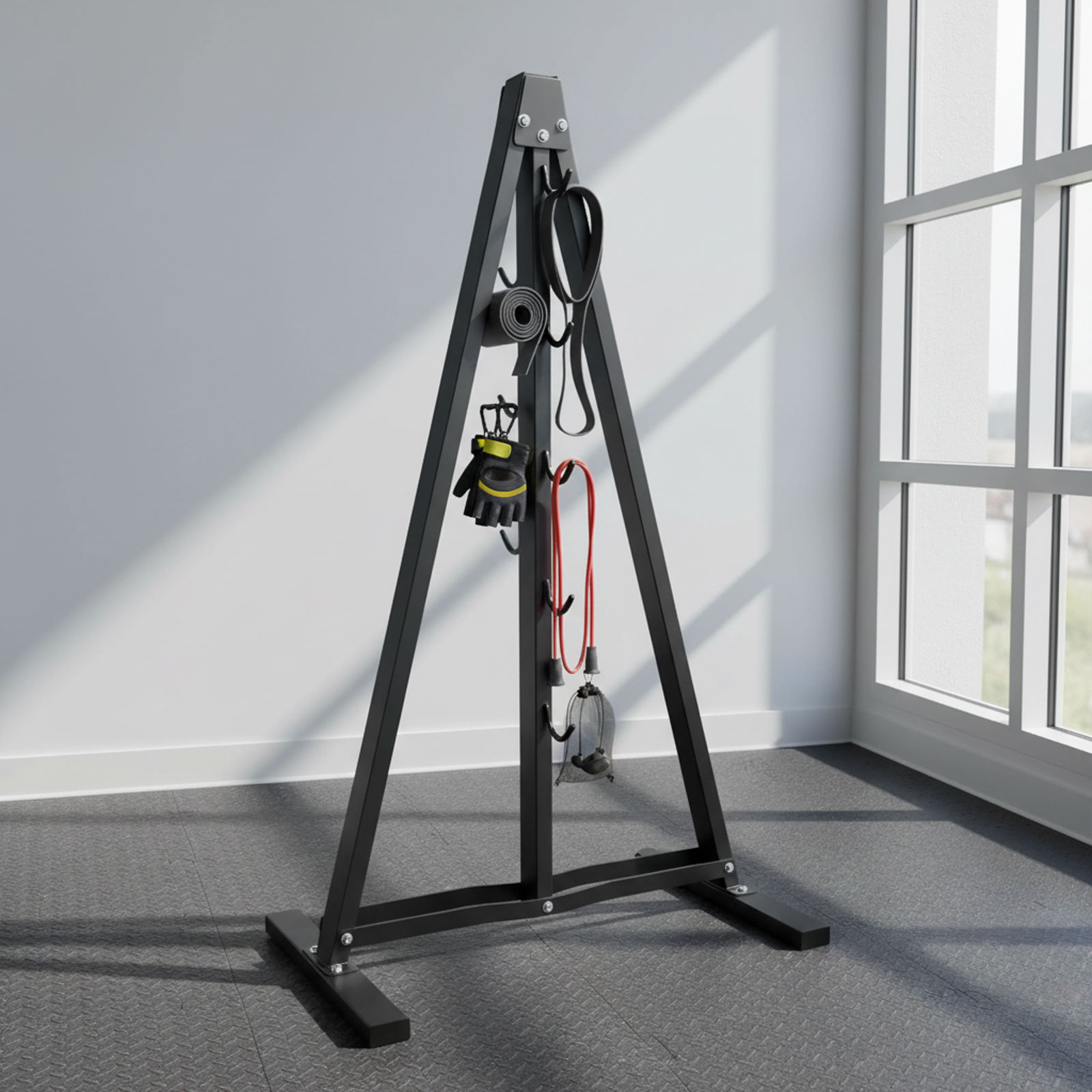 Rak Penyimpanan Alat Latihan L - Outdoor Sport Bar ulasan dan harga