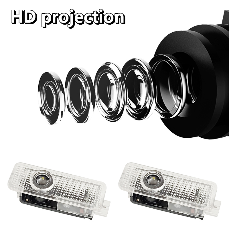 2Pcs Lampu Proyektor Logo LED  - Outdoor Sport Logo ulasan dan harga