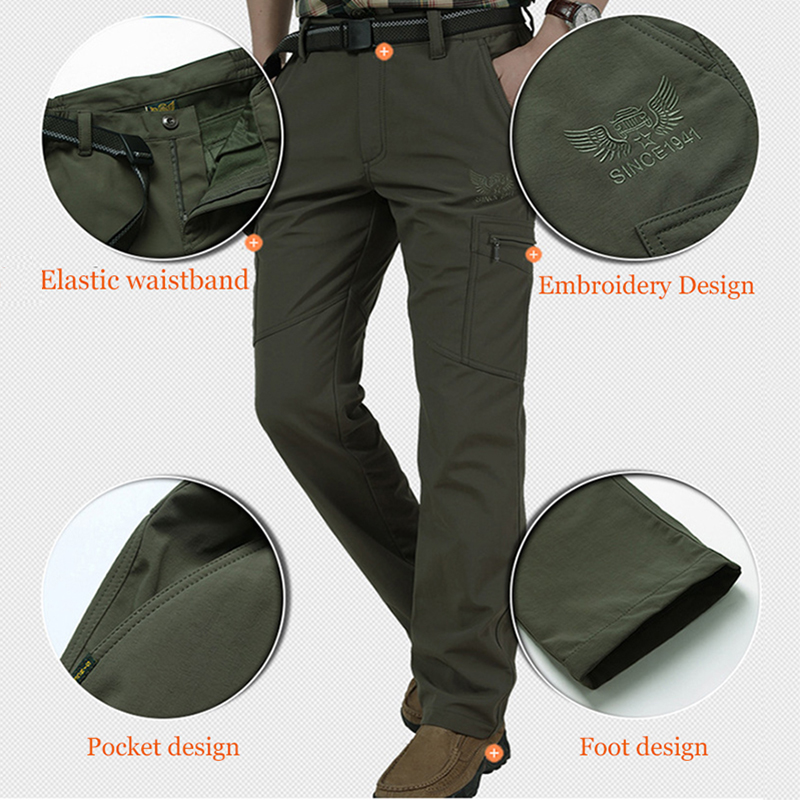 Celana panjang taktis kerja lu - Outdoor Sport Hiking Pants ulasan dan harga