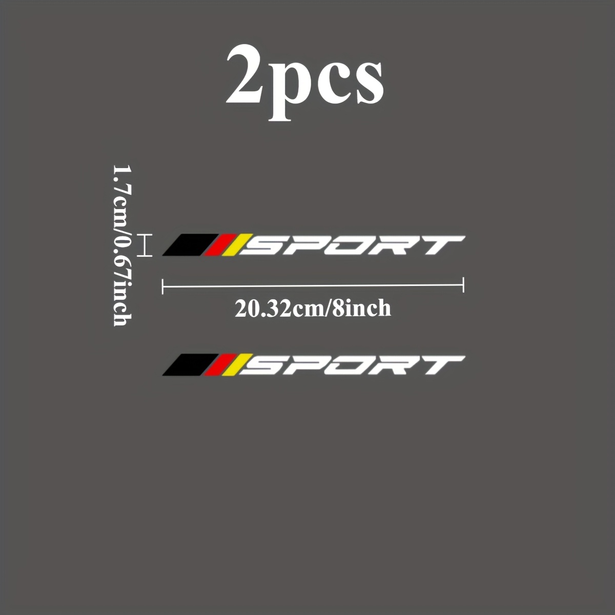 2 Buah Stiker Datar 2D Logo Ol - Outdoor Sport Logo ulasan dan harga