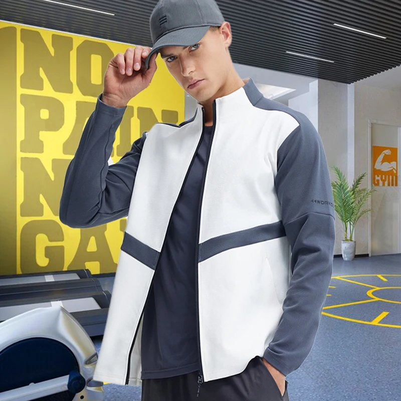 Gym olahraga hoodie untuk pria - Outdoor Sport Brand Jacket ulasan dan harga