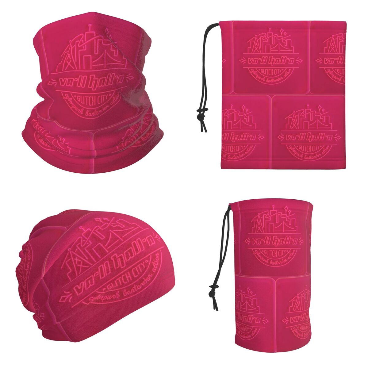 VA-11 Hall-A Logo Bandana Penu - Outdoor Sports Hall ulasan dan harga