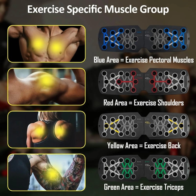 Papan Push Up Lipat dengan Tal - Outdoor Sport Bar ulasan dan harga
